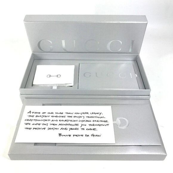 GUCCI 700469 Horsebit Playing Cards Set Card Holder Pass Case Card Case Unused - Picture 12 of 16